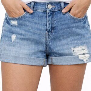 AEROPOSTALE Distressed Jean Shorts 2